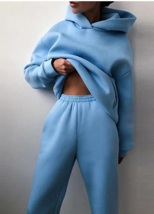 SS Two-piece Suit Blue