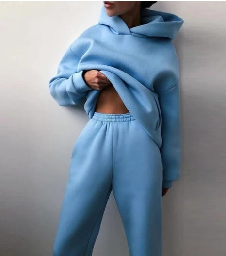 SS Two-piece Suit Blue