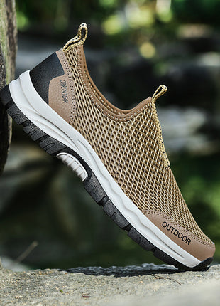 SS Slip-on Shoes Brown