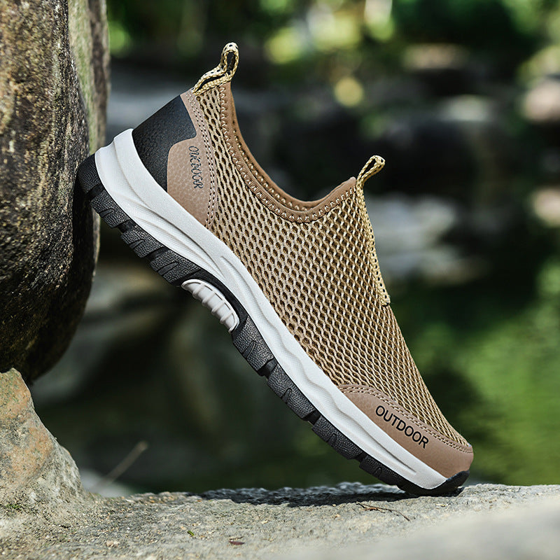 SS Slip-on Shoes Brown