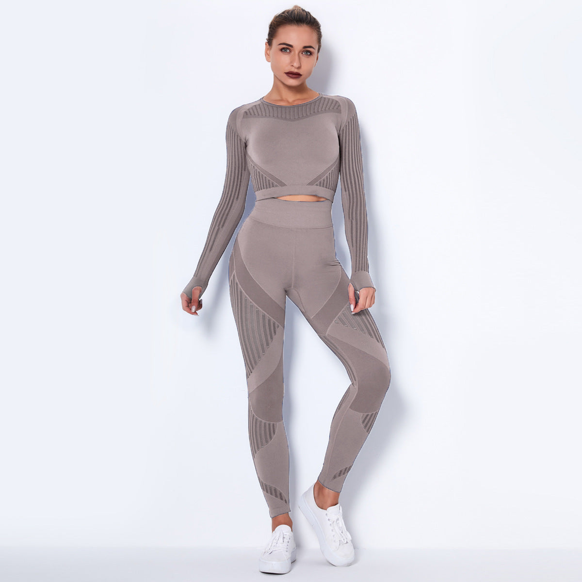SS Yoga SET Brown