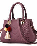 SS Ladies Hand Bags Purple