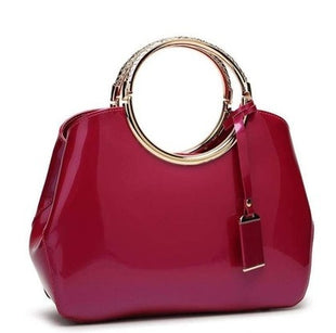 SS Hand Bags Rose Red