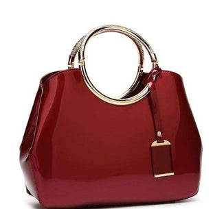 SS Hand Bags Wine red