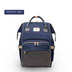 SS Maternity Nappy Bag Navy blue grey