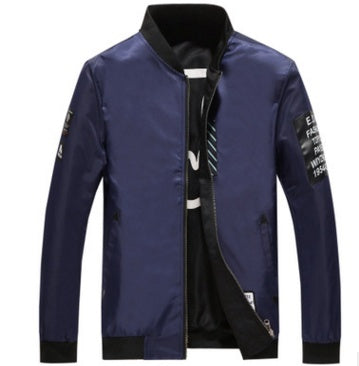 Men's Reversible Flight Jacket Blue