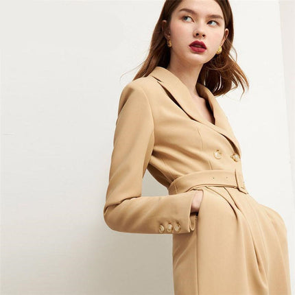 Women's One Piece Wide Leg Suit