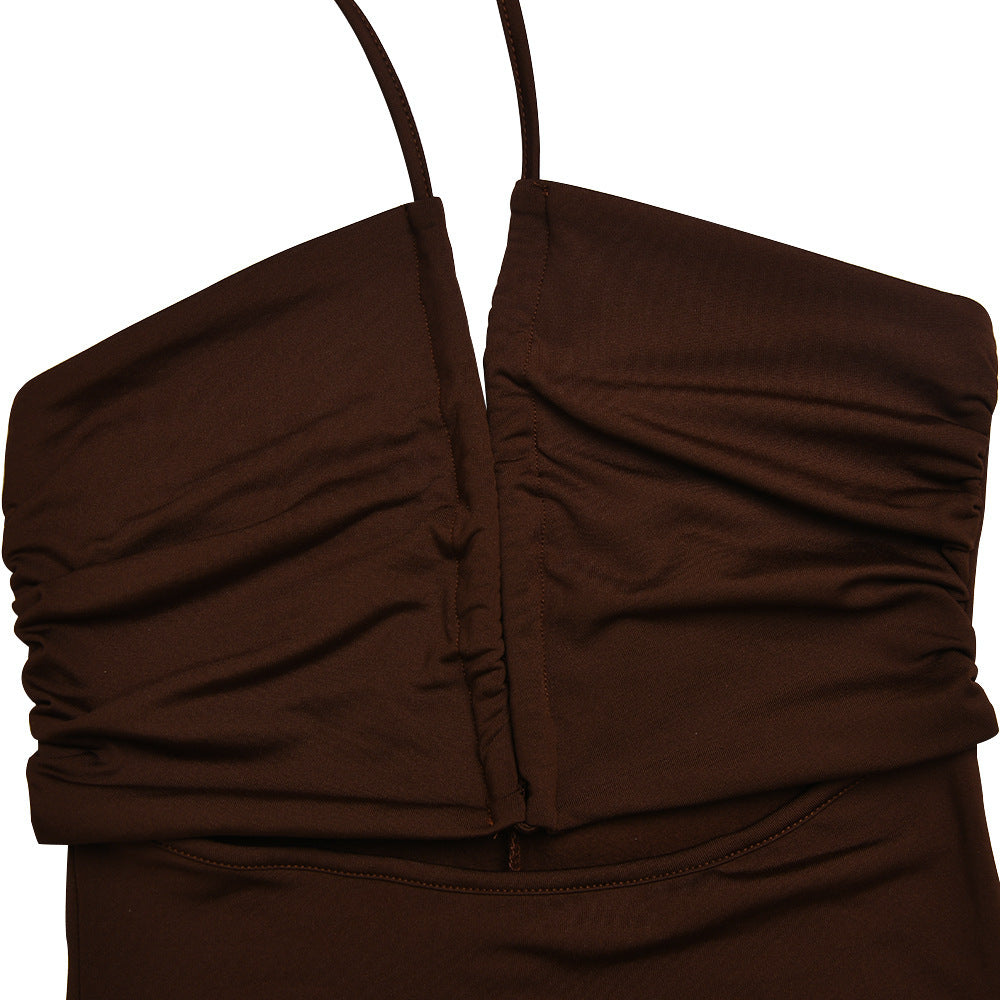 SS Chest Hollow Out Dress