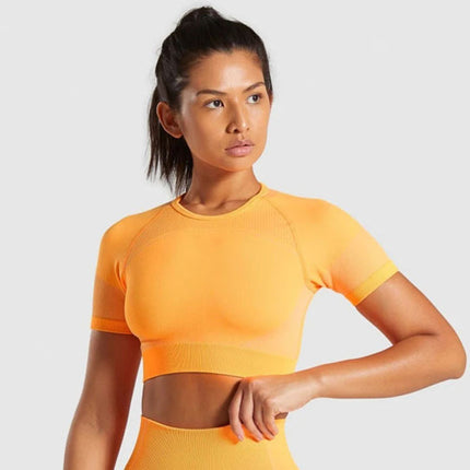 Seamless Knitted Yoga Set