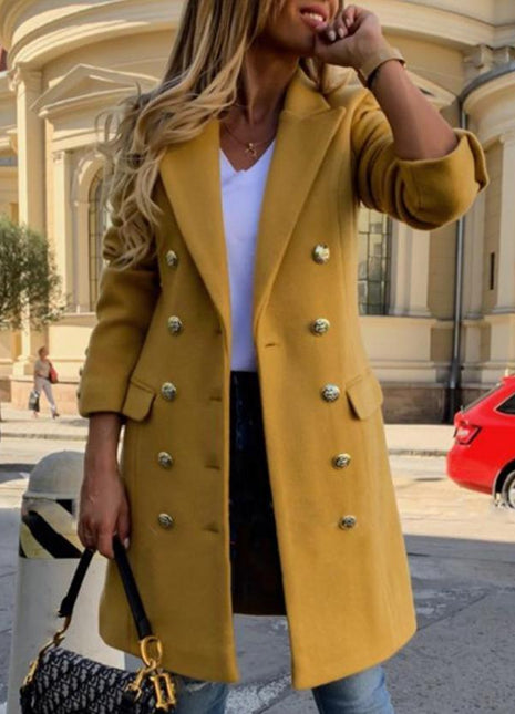 SS Trench Coat Yellow
