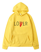 SS hoodie lovers Yellow