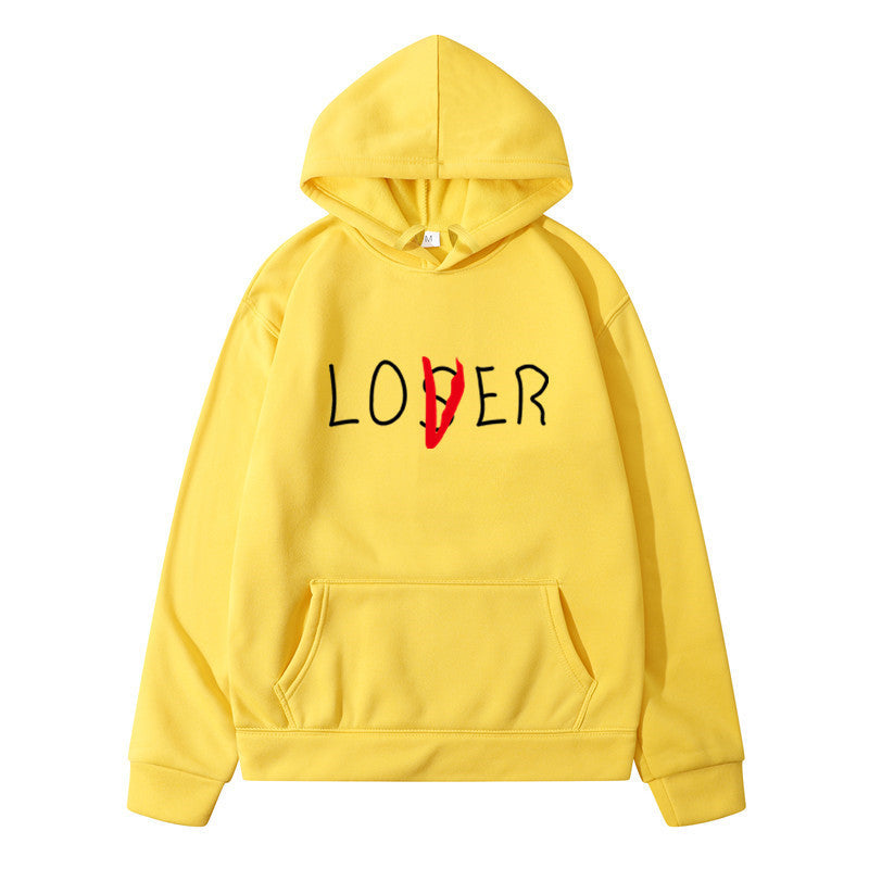 Unisex hoodie lovers Yellow