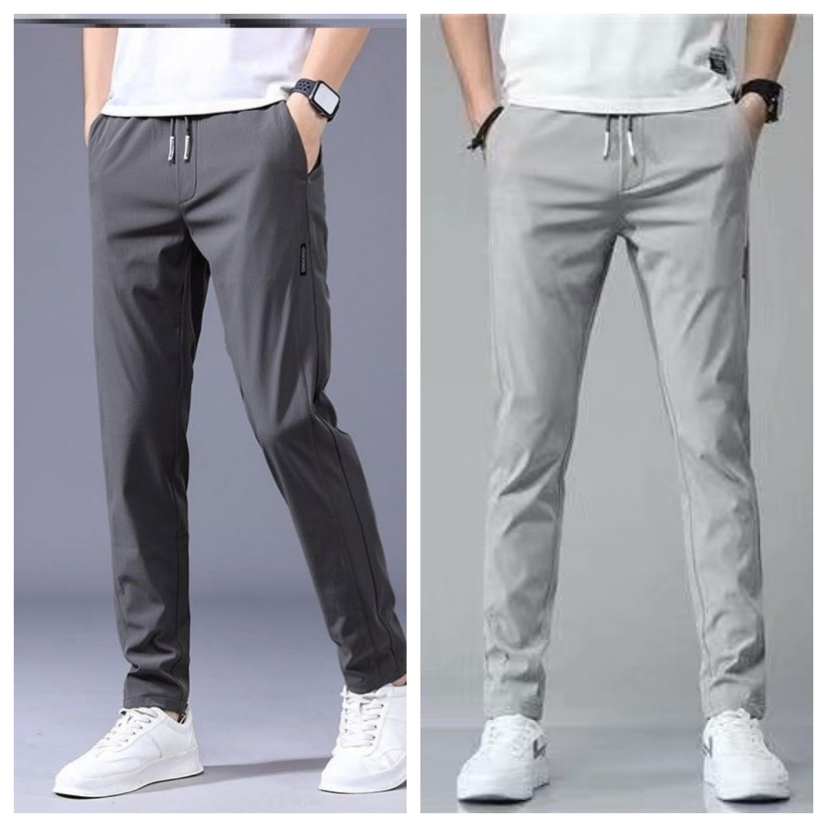 Loose Straight men's Sweatpants Set L
