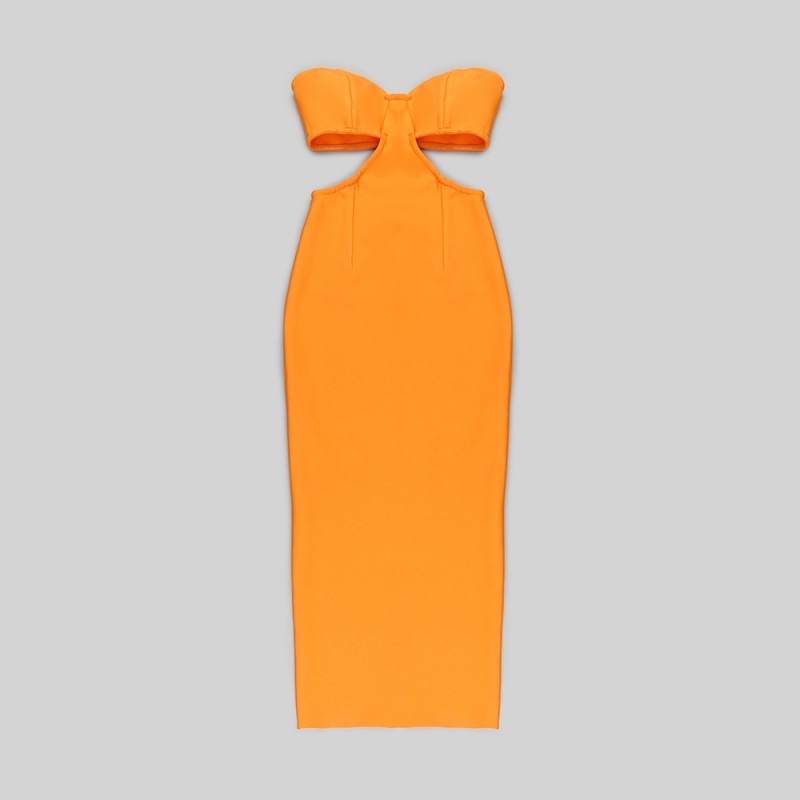 Off-the-shoulder Tube Top One-piece Dress