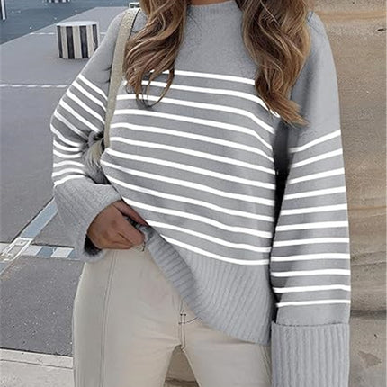 Women's Oversized Plush Knitted Thick Thermal Sweater