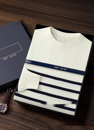 SS Men's Striped Sweater