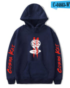 SS Men's Hoodie Navy blue B