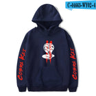 Men's Peripheral printed sweater Navy blue B