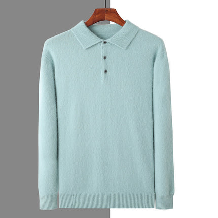 Mink Velvet Sweater Light green