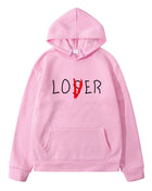 SS hoodie lovers Pink