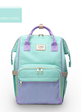 SS Maternity Nappy Bag Mint green