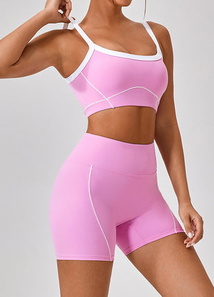 SS Outdoor Sports SET Pink Short