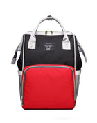 SS Maternity Nappy Bag Red black