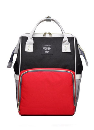 SS Maternity Nappy Bag Red black
