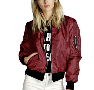 SS Women’s zipper jacket Red