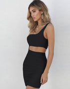 SS Short Dress Black
