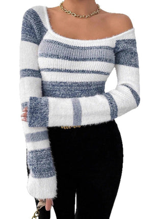 SS Striped Sweater