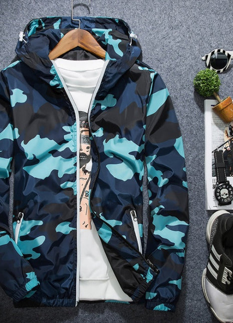 SS Camo Jacket Blue