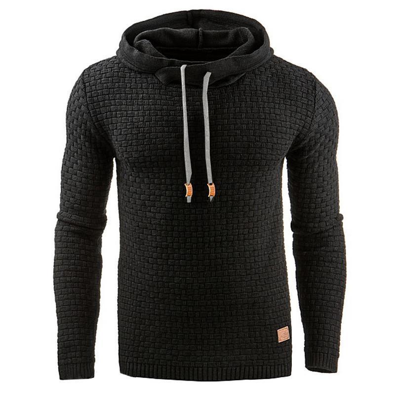 Men's hoodies sweater Black