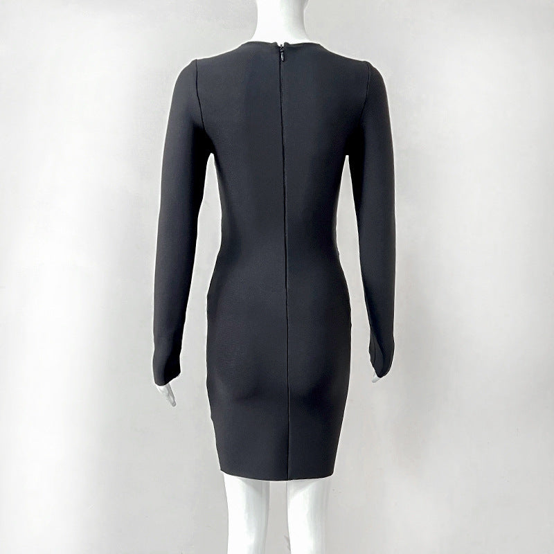 Women's Hollow Bandage Dress