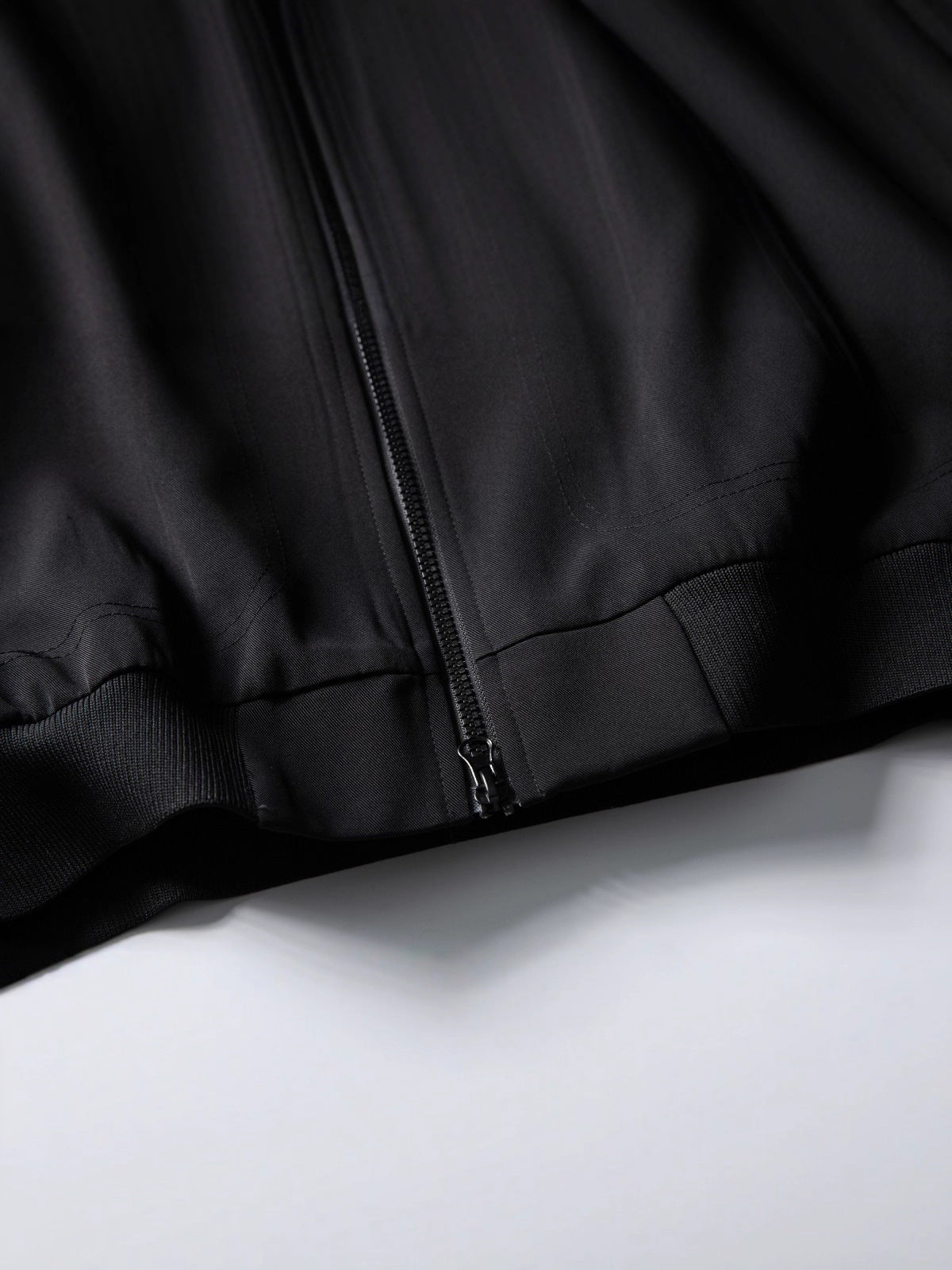 Retro Simple Zipper Stand Collar Jacket
