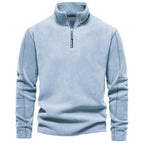 Men's Autumn And Winter Sweater Light blue