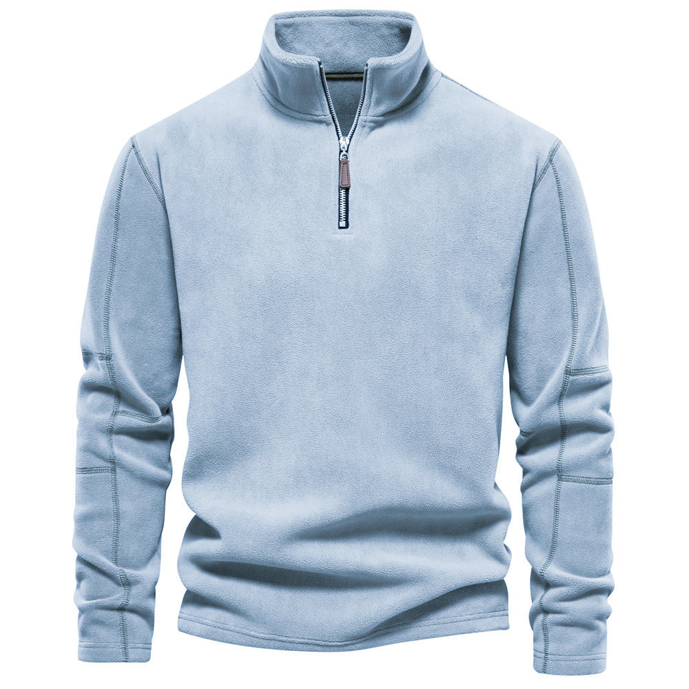 Men's Autumn And Winter Sweater Light blue