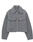 SS Short Jacket Gray