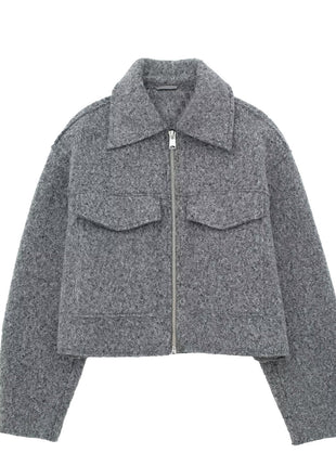 SS Short Jacket Gray