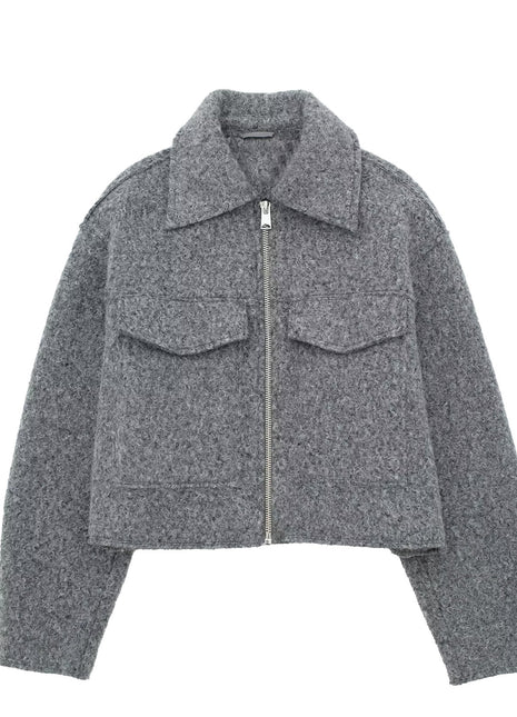 SS Short Jacket Gray