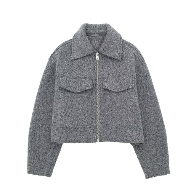 SS Short Jacket Gray