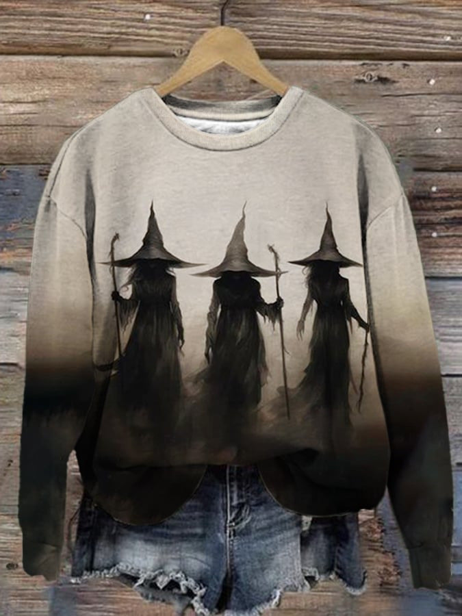 Halloween Horror Funny Women's 3D Printing Sweater QY1155