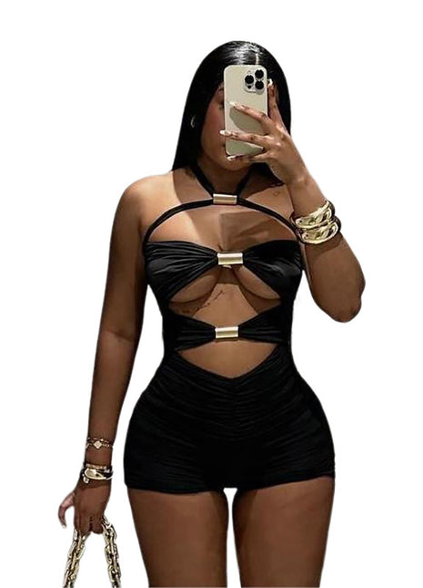 SS Women's Jumpsuit Black