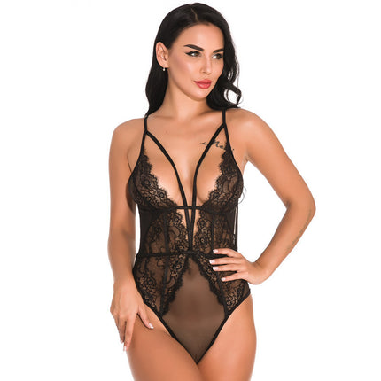Women's Lace Mesh Sexy Sleepwear