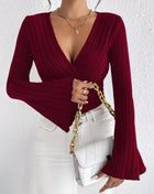 SS Autumn&Winter Top Wine red