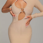 Women's Cutout Bandage One-piece Dress