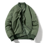 Personality Men's Warm Pilot Coat Army green
