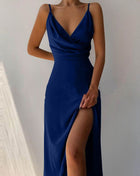 SS Sling Dress Navy Blue