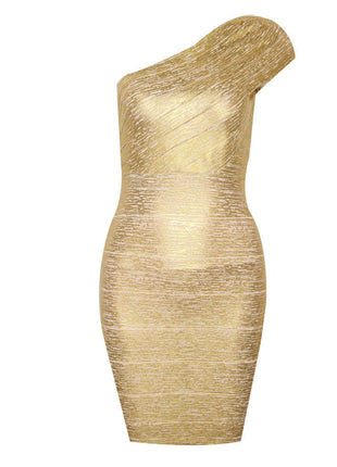 SS Bronzing Evening Dress