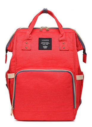SS Maternity Nappy Bag Orange Red